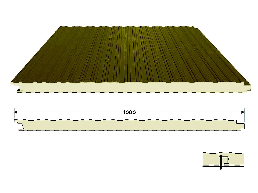sanayi yapıları çatı kaplama